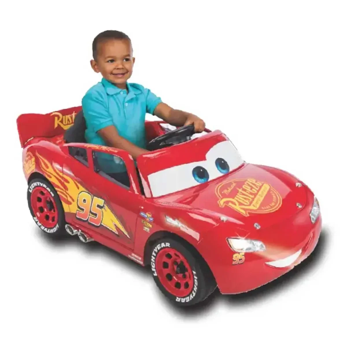 Mandelli - Macchina Elettrica Lighting Mcqueen 7,2 V Litio - immagine 3
